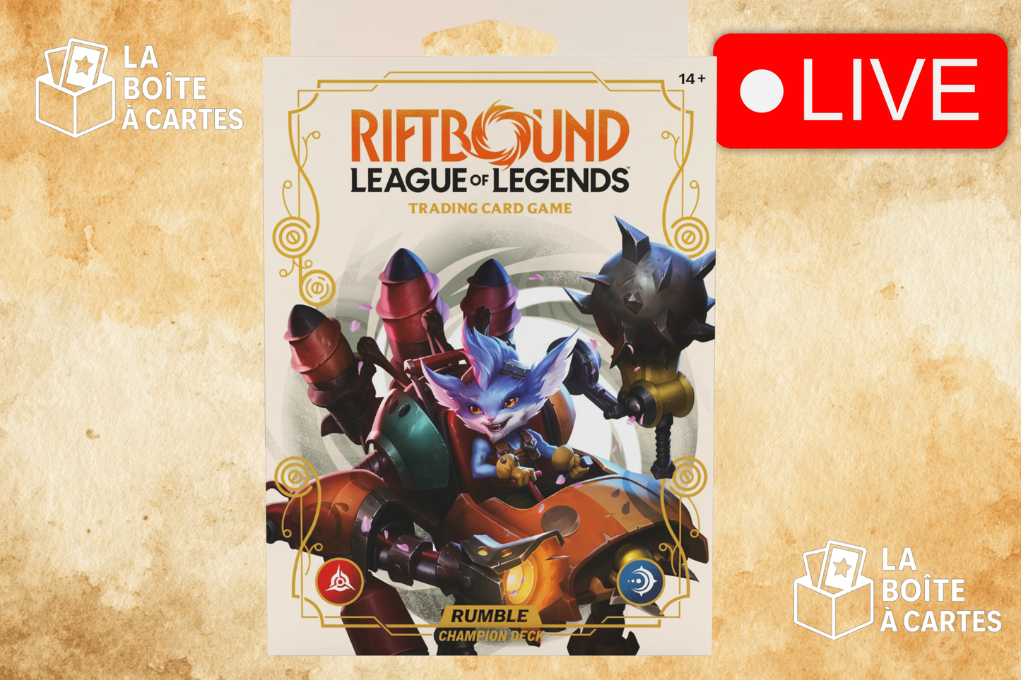 RIFTBOUND DECK - RUMBLE