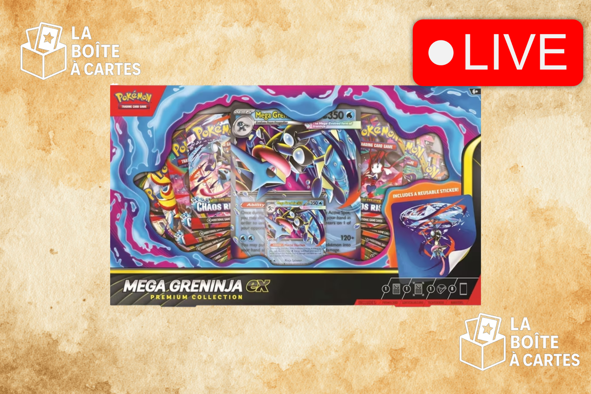 Mega Greninja EX Premium collection - Pokemon