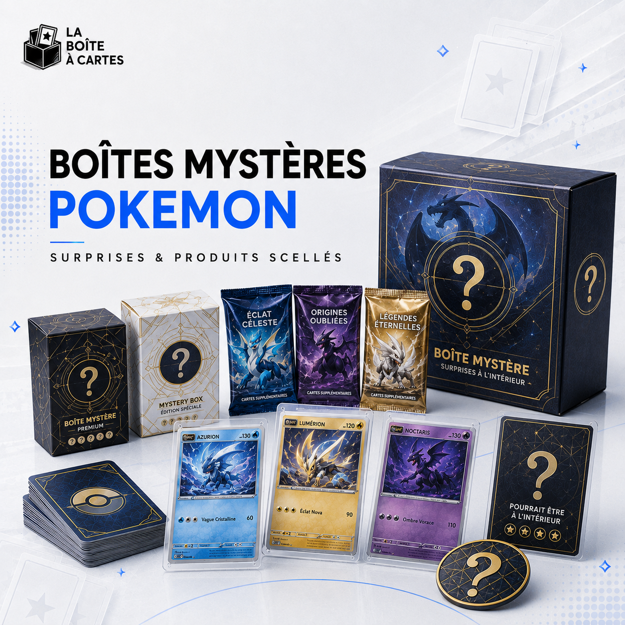 BOÎTES MYSTÈRES - POKEMON