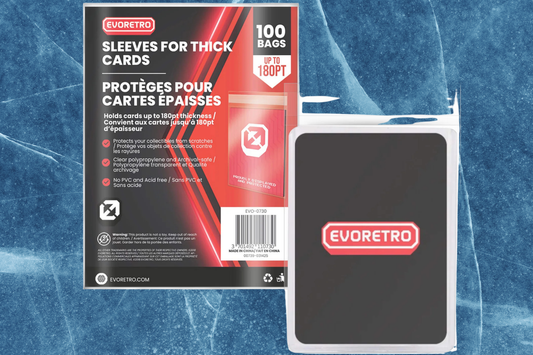 100 PREMIUM PENNY SLEEVES GRANDEUR CARTES ÉPAISSES