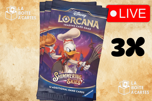 3 paquets Shimmering skies - Lorcana