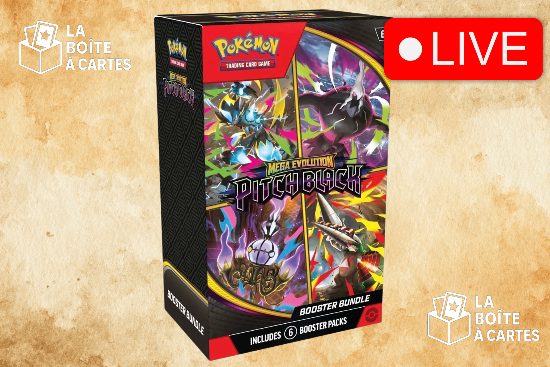 Booster bundle Pitch Black - Pokemon