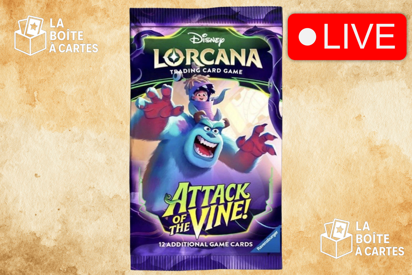 Paquet à l'unité Attack of the Vine - Lorcana