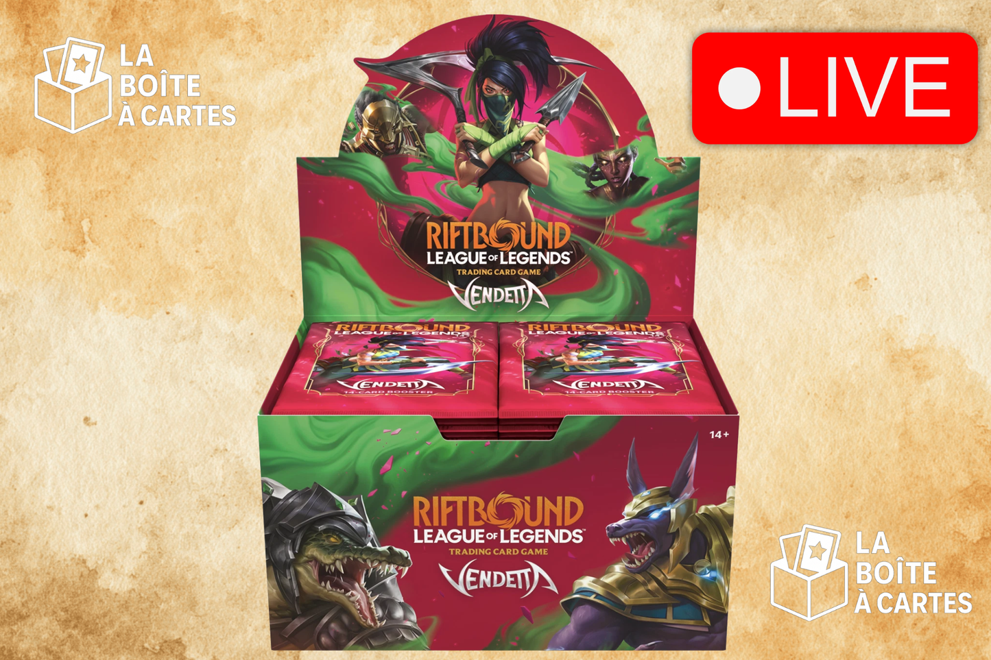 Booster box Vendetta - Riftbound