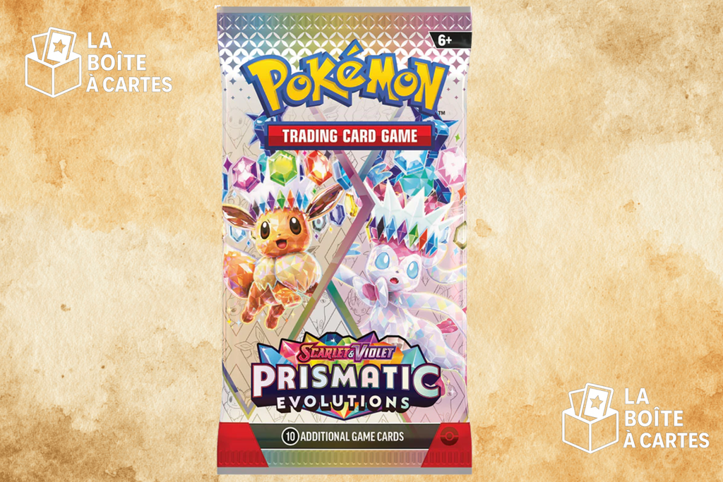 Paquet à l'unité Prismatic Evolutions - Pokemon