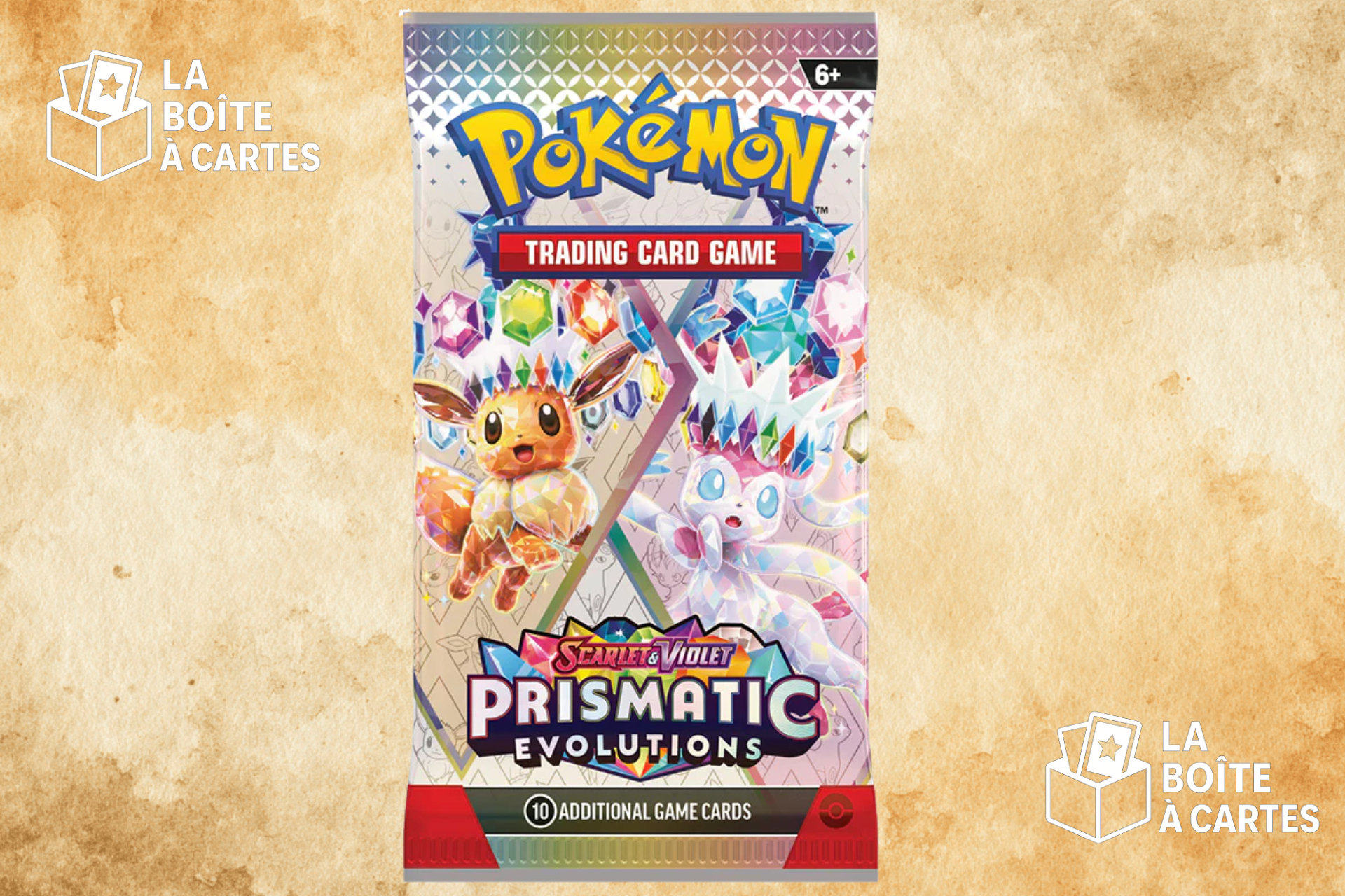 Paquet à l'unité Prismatic Evolutions - Pokemon