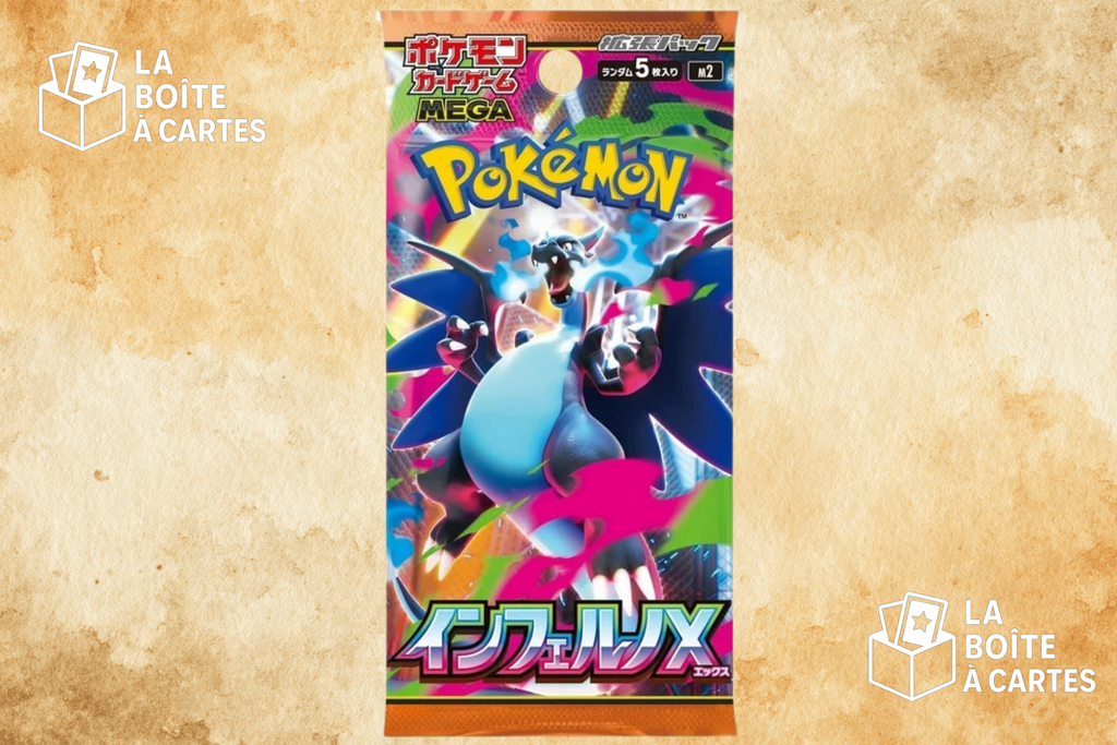 Paquet à l'unité Inferno X - Pokemon