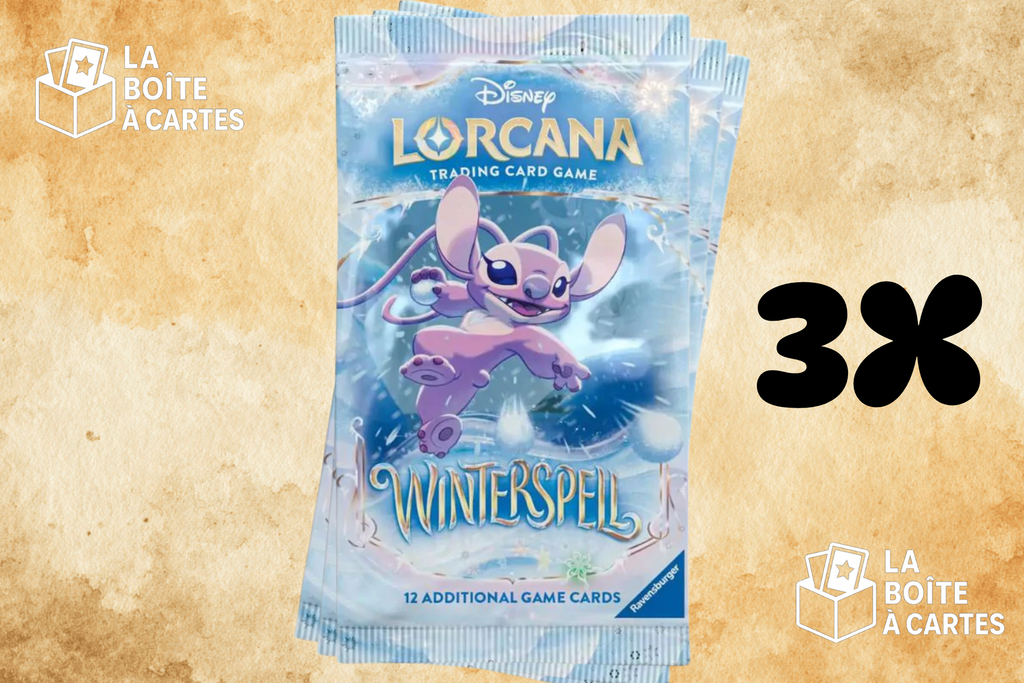 3 paquets Winterspell - Lorcana
