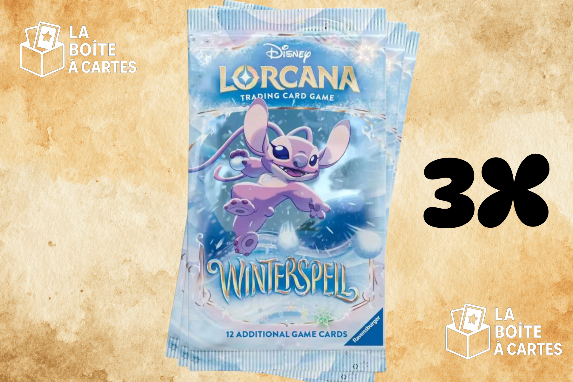 3 paquets Winterspell - Lorcana