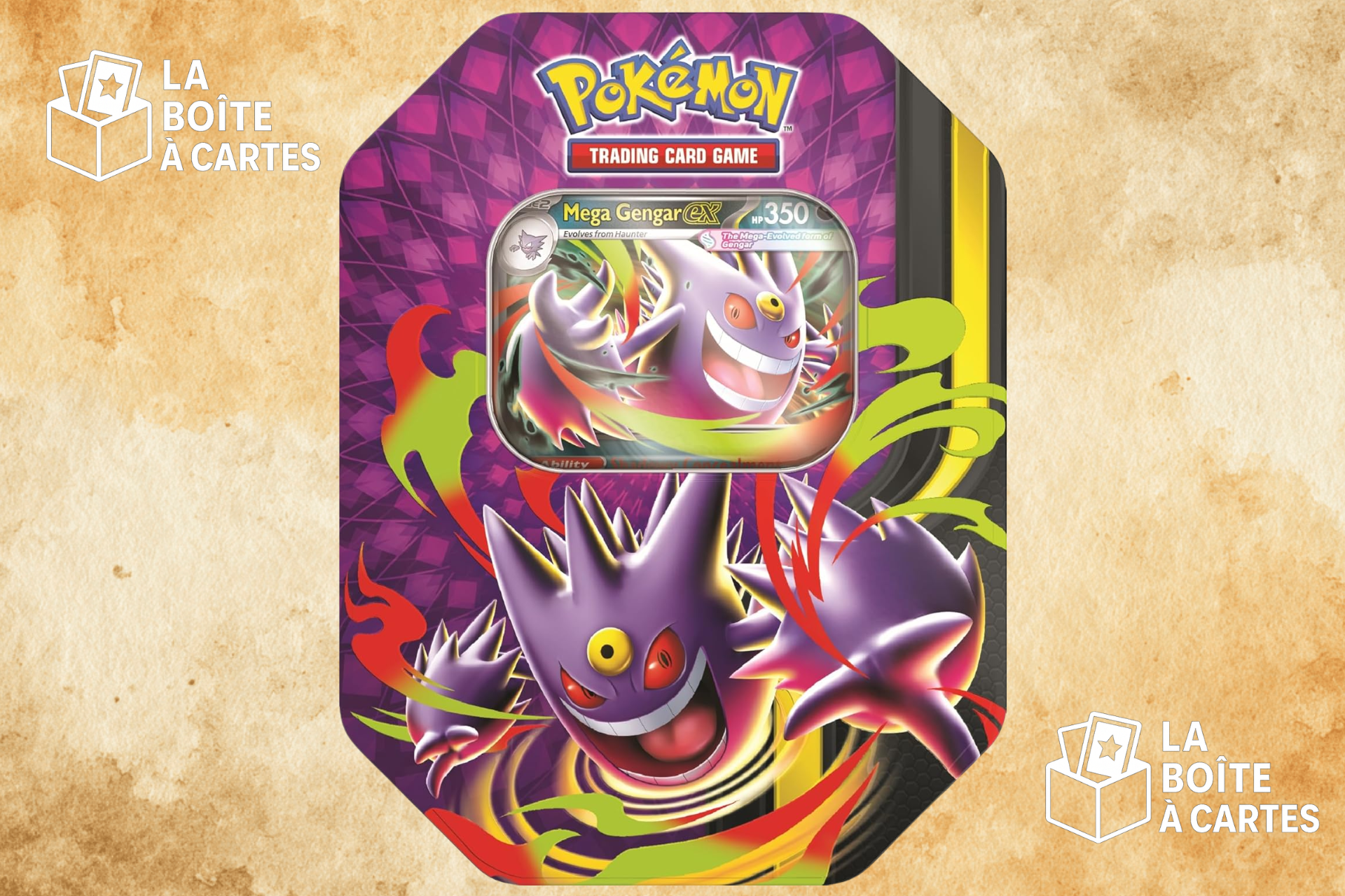 Mega Moonlit Tin Gengar - Pokemon