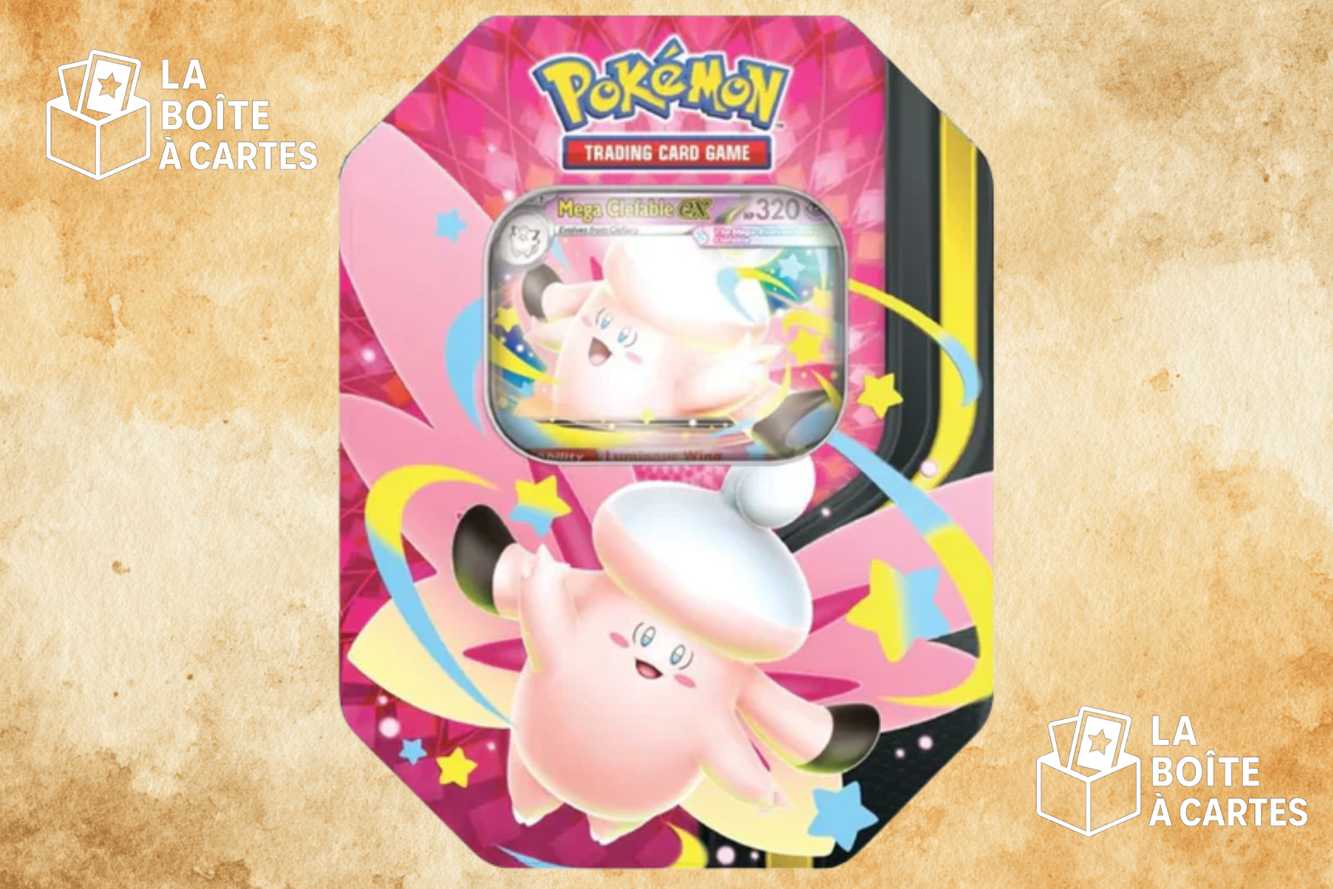 Mega Moonlit Tin Clefable - Pokemon