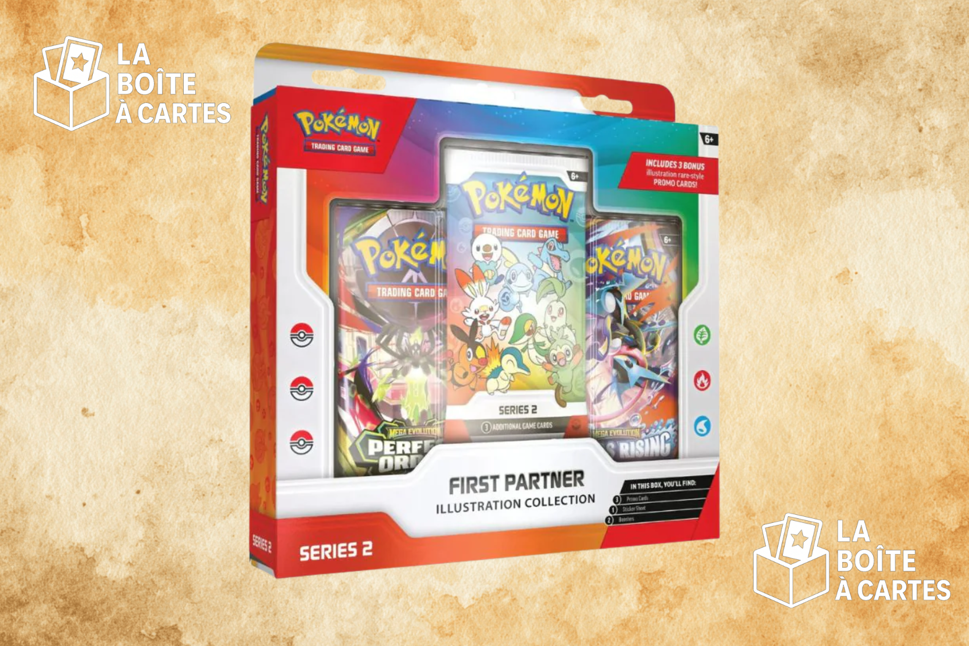 First Partner Illustration Collection serie 2 - Pokemon