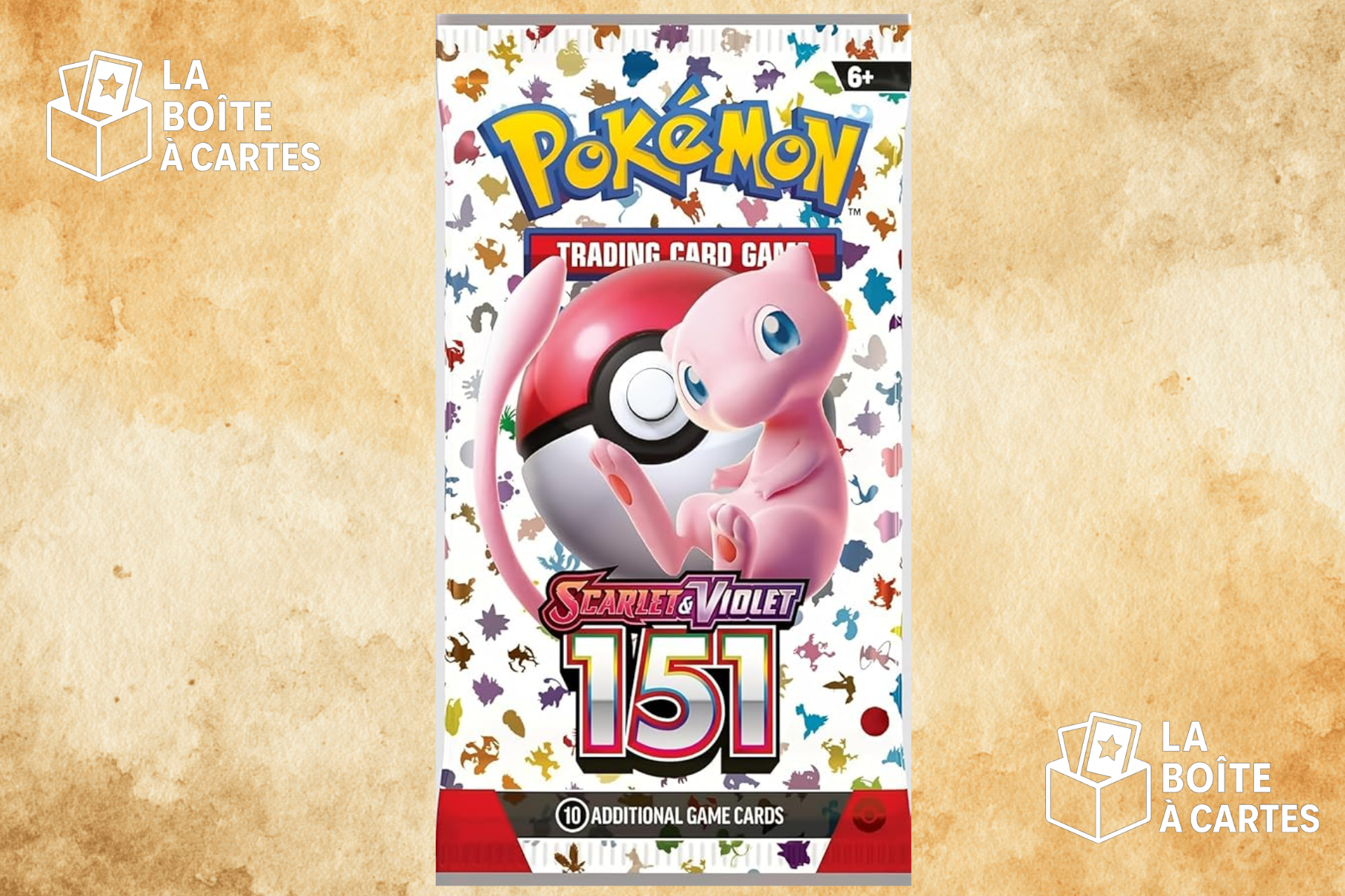 Paquet à l'unité 151 - Pokémon