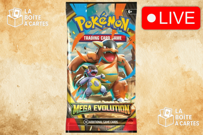 Paquet à l'unité Mega Evolution - Pokemon