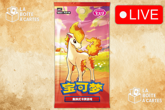 Paquet à l'unité Gem pack 4 (chinois) - Pokemon