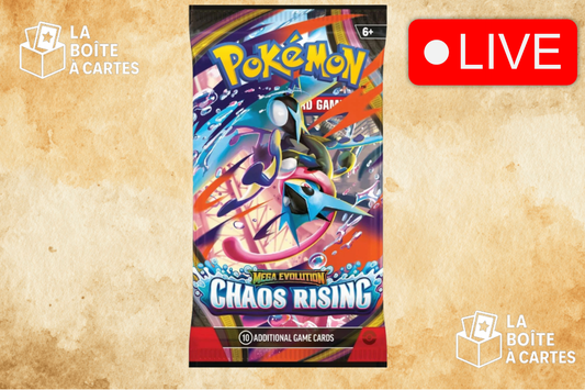 Paquet à l'unité Chaos Rising - Pokemon