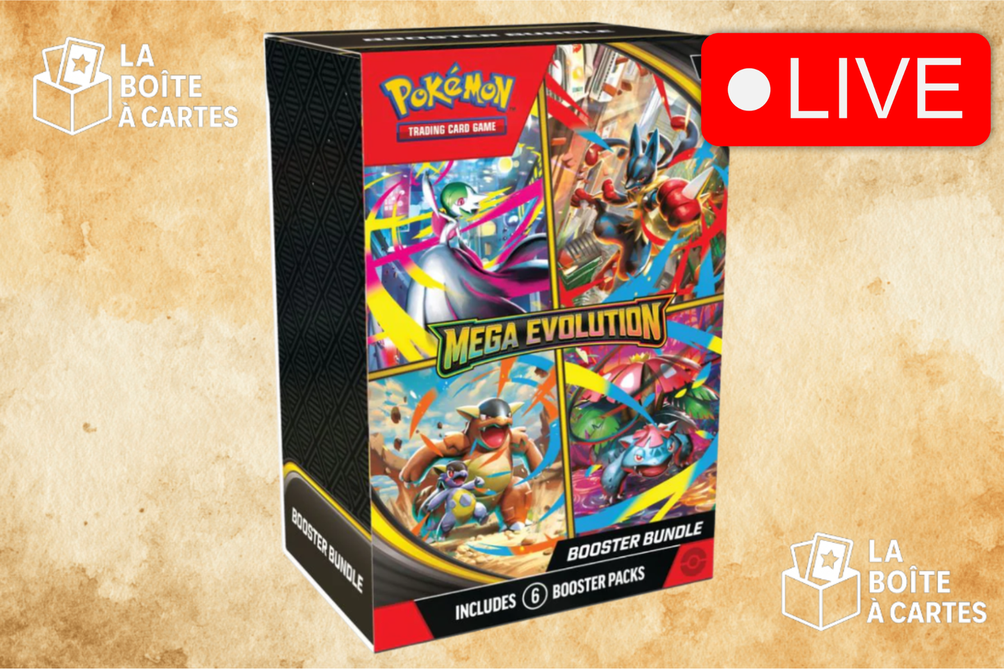 Booster bundle Mega Evolution - Pokemon