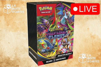 Booster bundle Phantasmal Flames - Pokemon