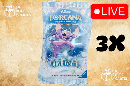 3 paquets Winterspell - Lorcana