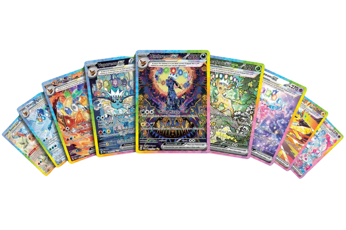 3 paquets Prismatic Evolutions - Pokemon
