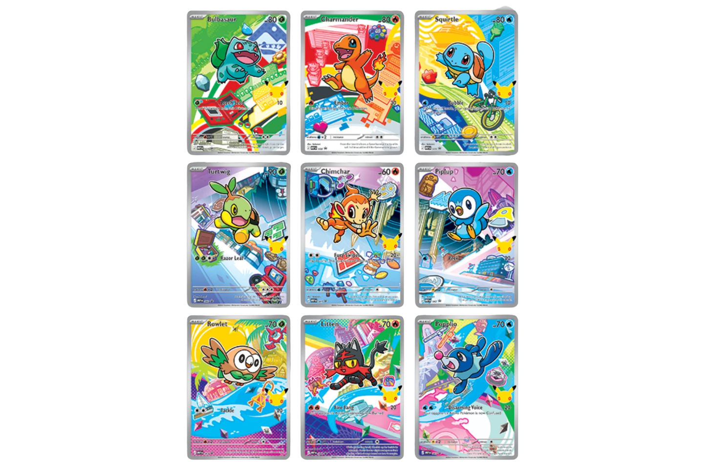 First Partner Illustration Collection - Pokemon
