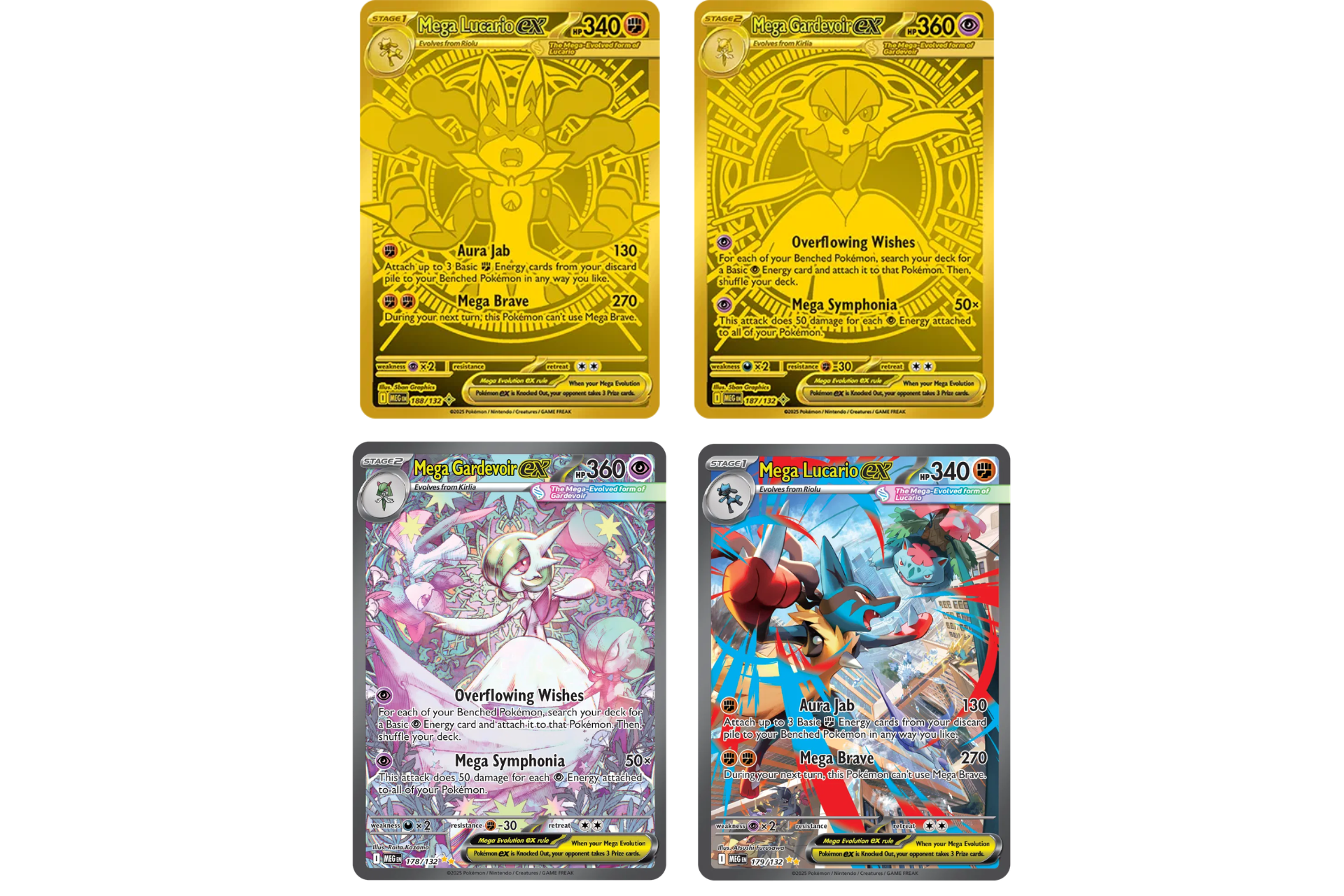 3 paquets Mega Evolution - Pokemon