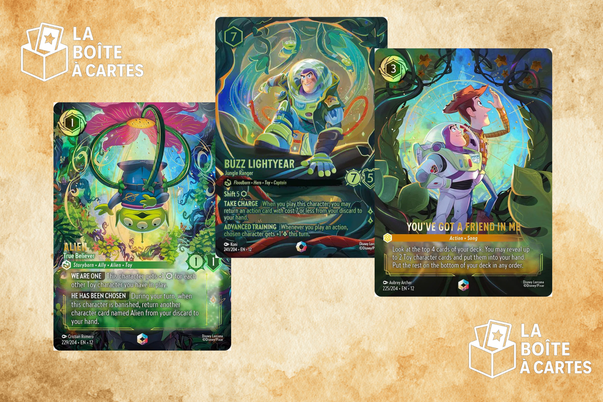 3 paquets Wilds unknown - Lorcana