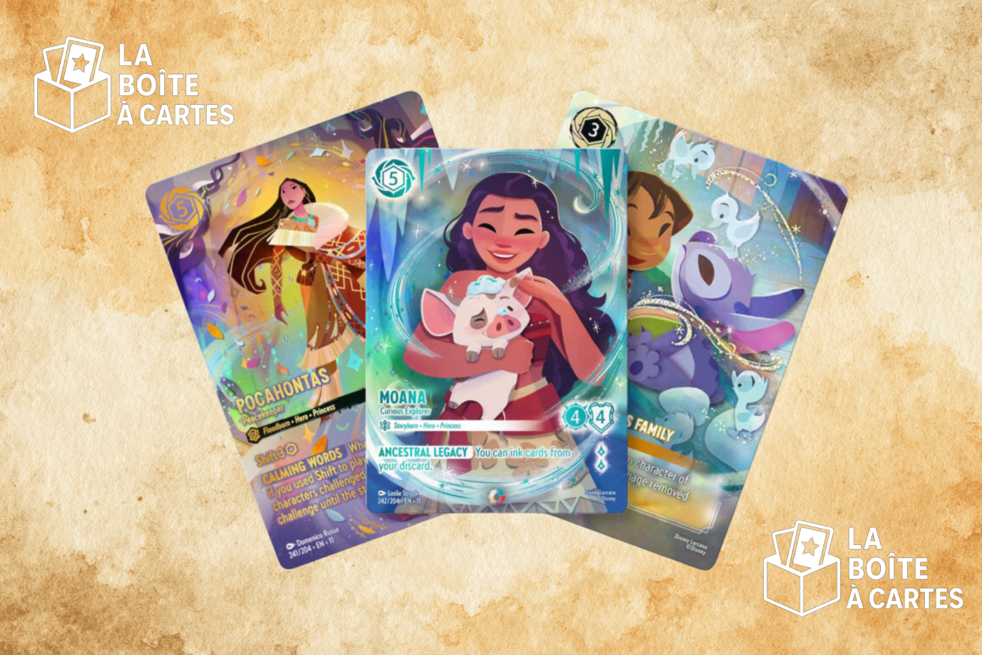 3 paquets Winterspell - Lorcana