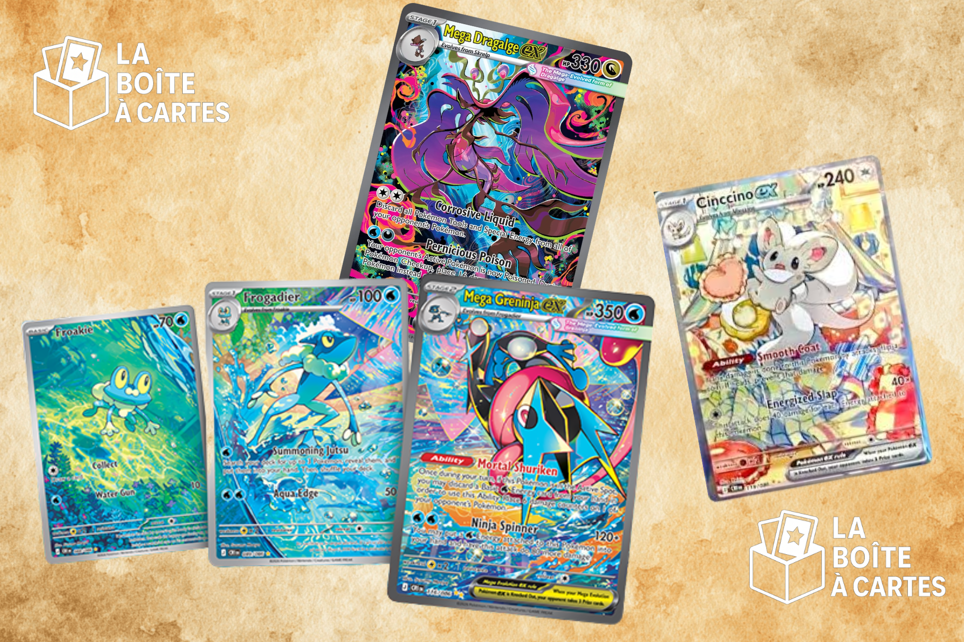3 paquets Chaos Rising - Pokemon