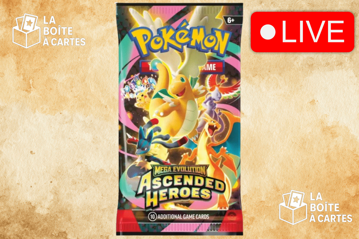 Paquet à l'unité Ascended Heroes - Pokemon