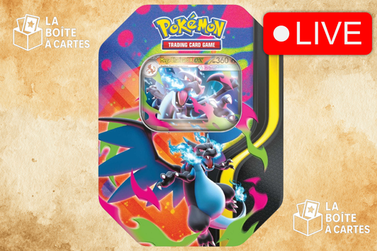 Tin mega charizard X - Pokemon